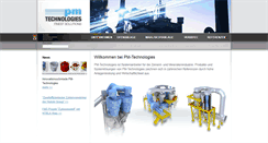 Desktop Screenshot of pm-technologies.at